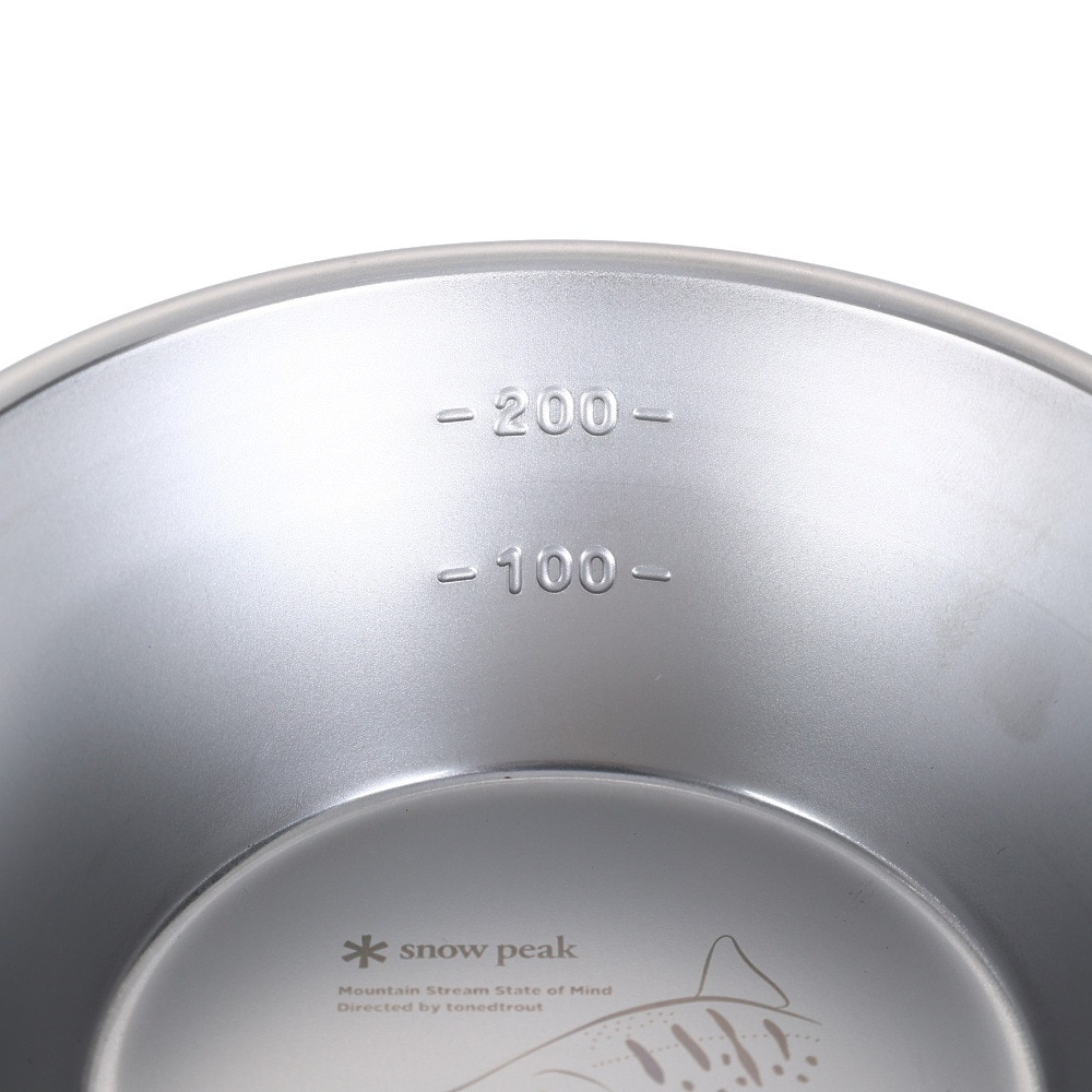 スノーピーク（snow peak） シェラカップ キャンプ用品 調理器具 SPxTONEDTROUT Backpackers Cup 2023 EDITION E-103-1-TT