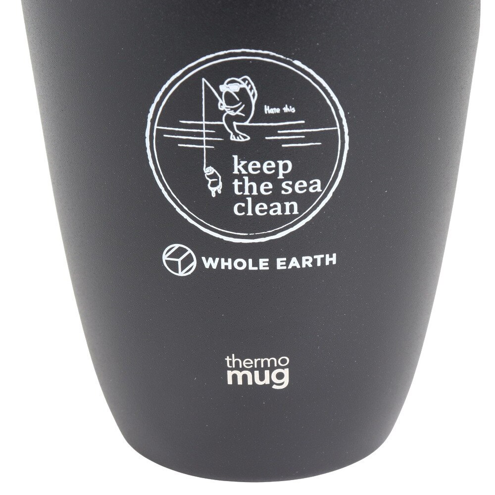 ホールアース（Whole Earth） カップ マグカップ 保温 保冷 スタッキングタンブラー WE2PDD01 BLK