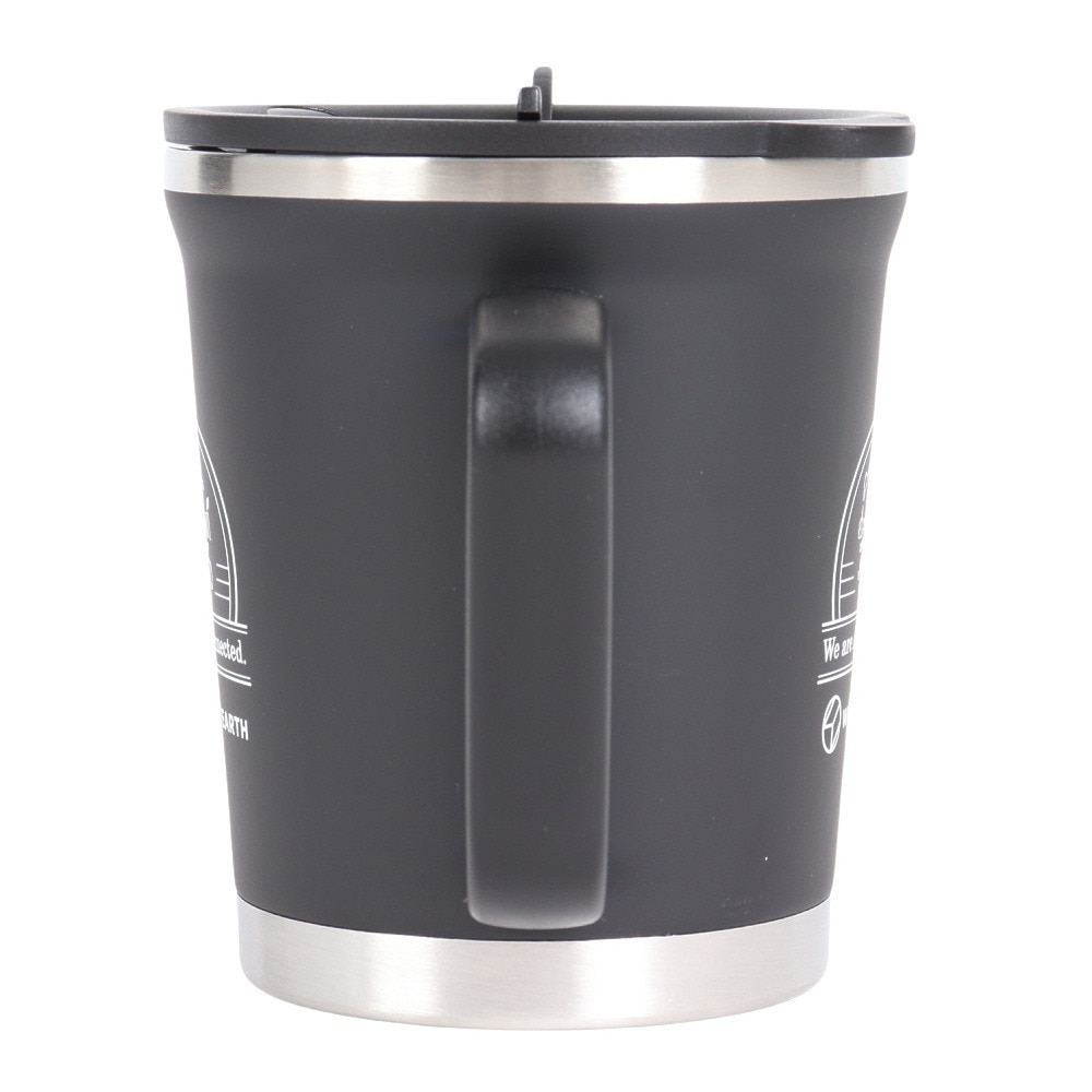 ホールアース（Whole Earth） カップ マグカップ 保温 保冷 フタ付き ダブルマグ WE2PDD02 BLK