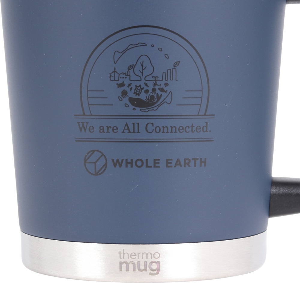 ホールアース（Whole Earth） カップ マグカップ 保温 保冷 フタ付き ダブルマグ WE2PDD02 NVY