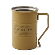 ペンドルトン（PENDLETON） 食器 カップ マグカップ キャンプ ニューダブルウォールドラムマグ コヨーテ 19802313026000