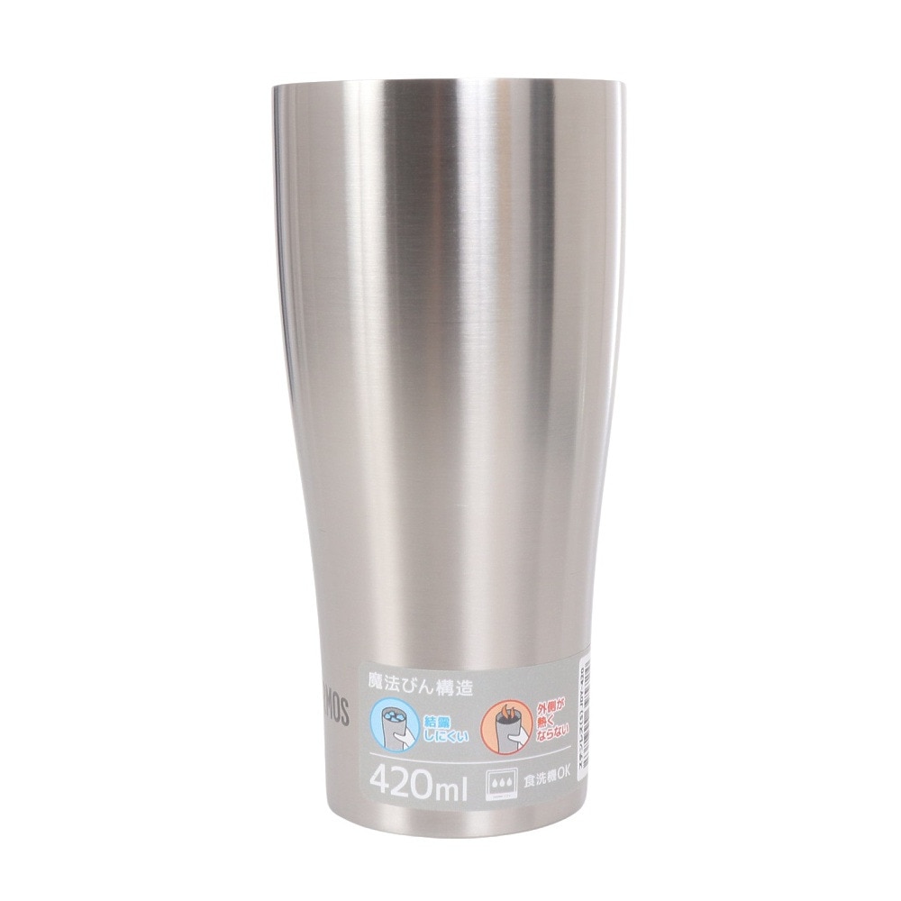 サーモス（THERMOS） 保温 保冷 真空断熱タンブラー 420ml JDY-420 S