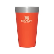 カップ マグカップ キャンプ スタッキングパイント0.47Lパーシモンオレンジ 10-02282-380