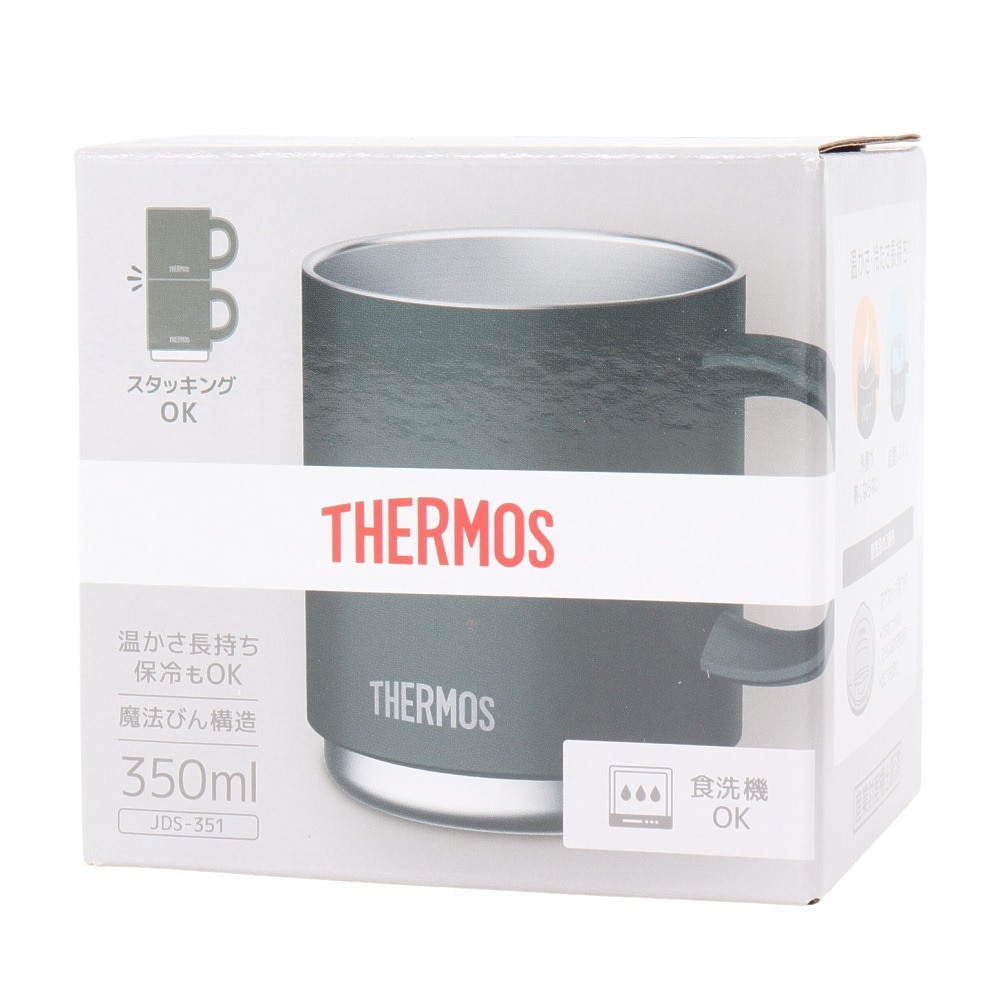 サーモス（THERMOS） カップ キャンプ 真空断熱マグカップ JDS-351 FG