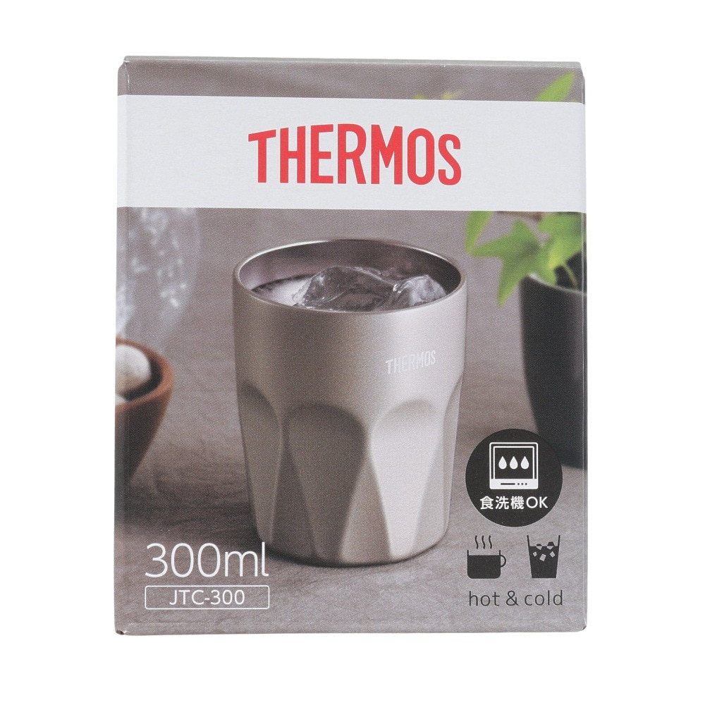 サーモス（THERMOS） カップ マグカップ キャンプ 真空断熱 タンブラー JTC-300 CG