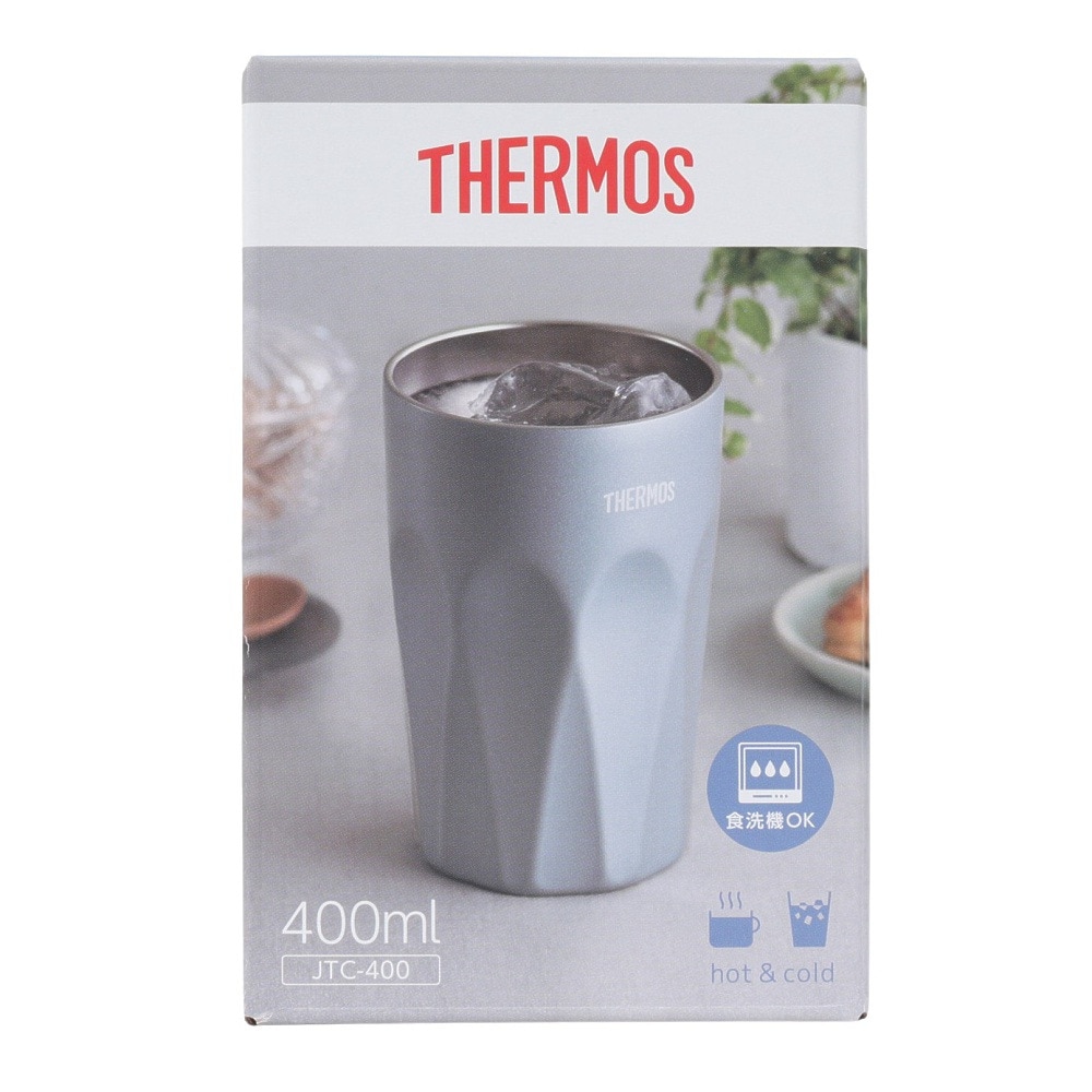 サーモス（THERMOS） カップ マグカップ キャンプ 真空断熱 タンブラー JTC-400 MSB