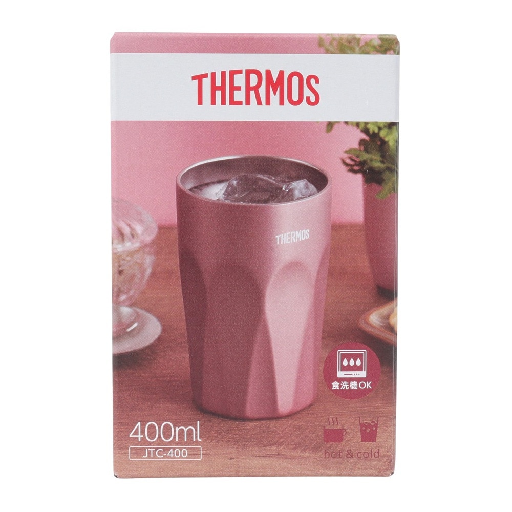 サーモス（THERMOS） カップ マグカップ キャンプ 真空断熱 タンブラー JTC-400 RBW