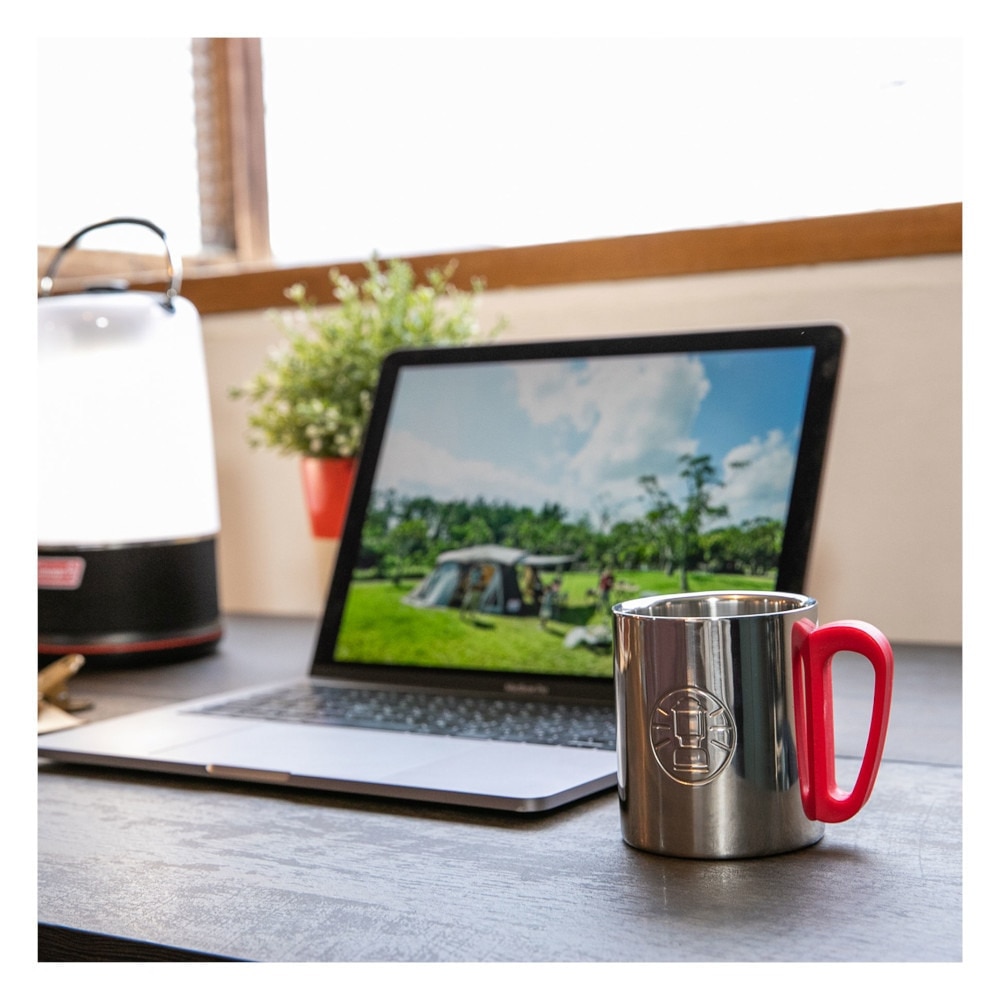 コールマン（Coleman） ダブルステンレスマグ/300 Double Stainless Mug 1709484 BBQ
