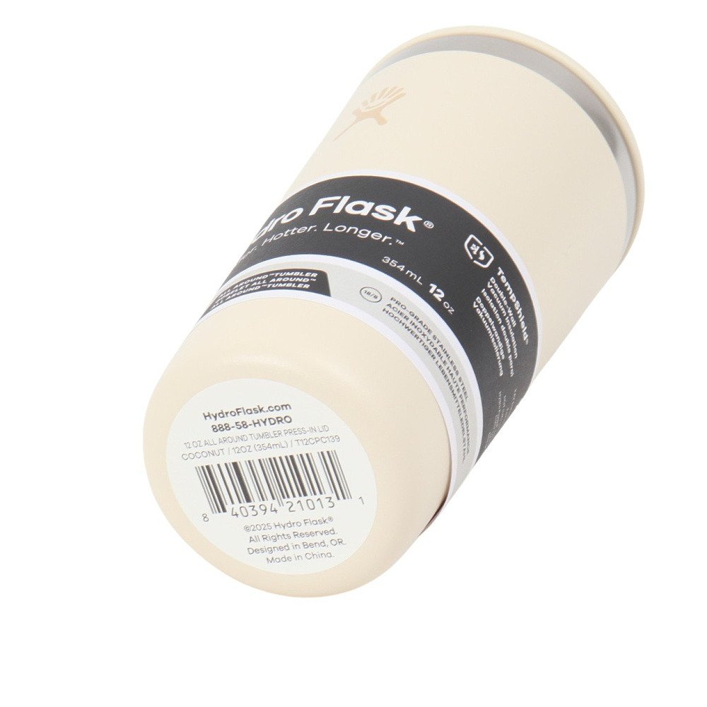 ハイドロフラスク（HydroFlask）（メンズ、レディース）カップ マグカップ キャンプ 12oz オールラウンドタンブラー 8901160151252