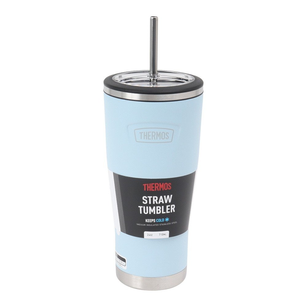 サーモス（THERMOS） カップ マグカップ キャンプ ストロータンブラー 710ml ASTB-710 GLC