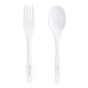 ホールアース（Whole Earth）（メンズ、レディース、キッズ）食器 スプーン フォーク BIOSUS CUTLERY バイオサス カトラリー WE2LDJ25 WHT ホワイト 食洗機対応