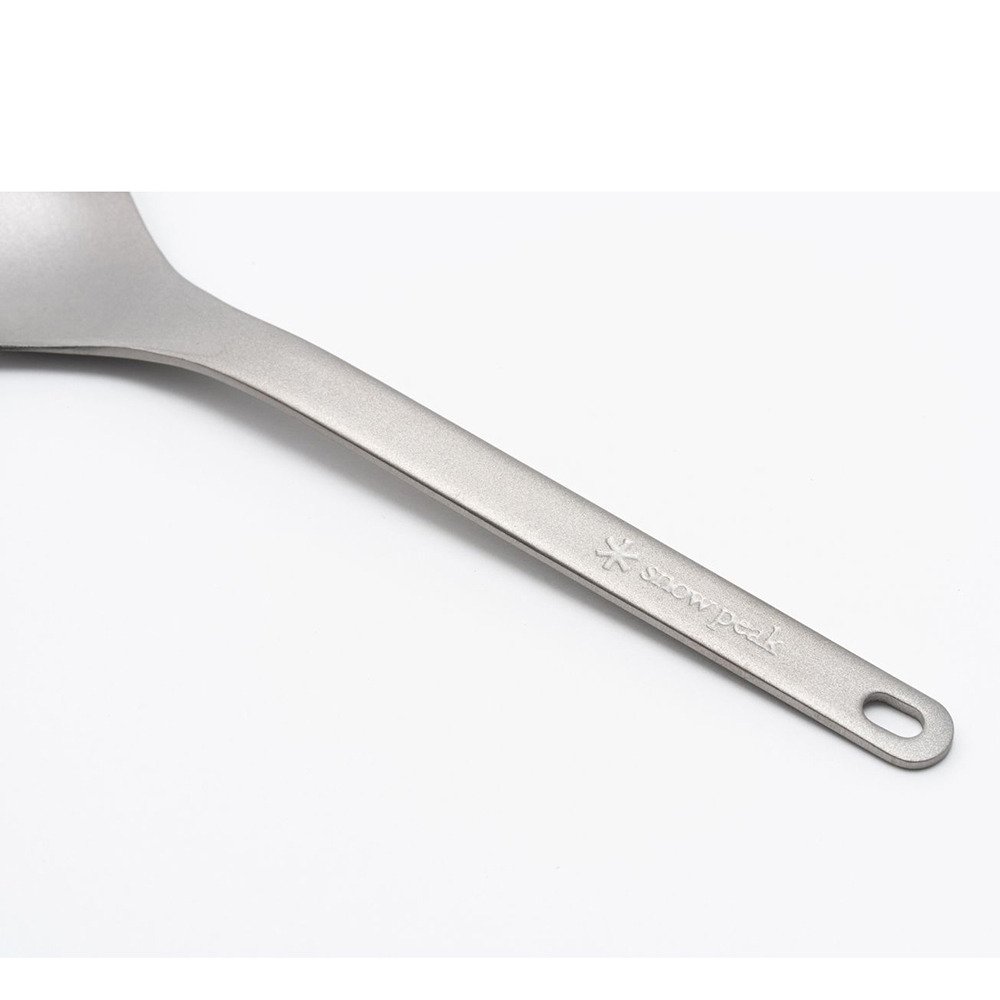 スノーピーク（snow peak） カトラリー キャンプ アウトドア リサイクルチタン先割れスプーン SCT-004RE