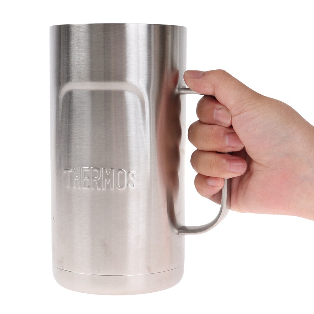 サーモス（THERMOS）（メンズ、レディース）食器 キャンプ アウトドア 真空断熱ジョッキ ステンレス２ JDK-1000 S2  アウトドア・キャンプ用品はエルブレス