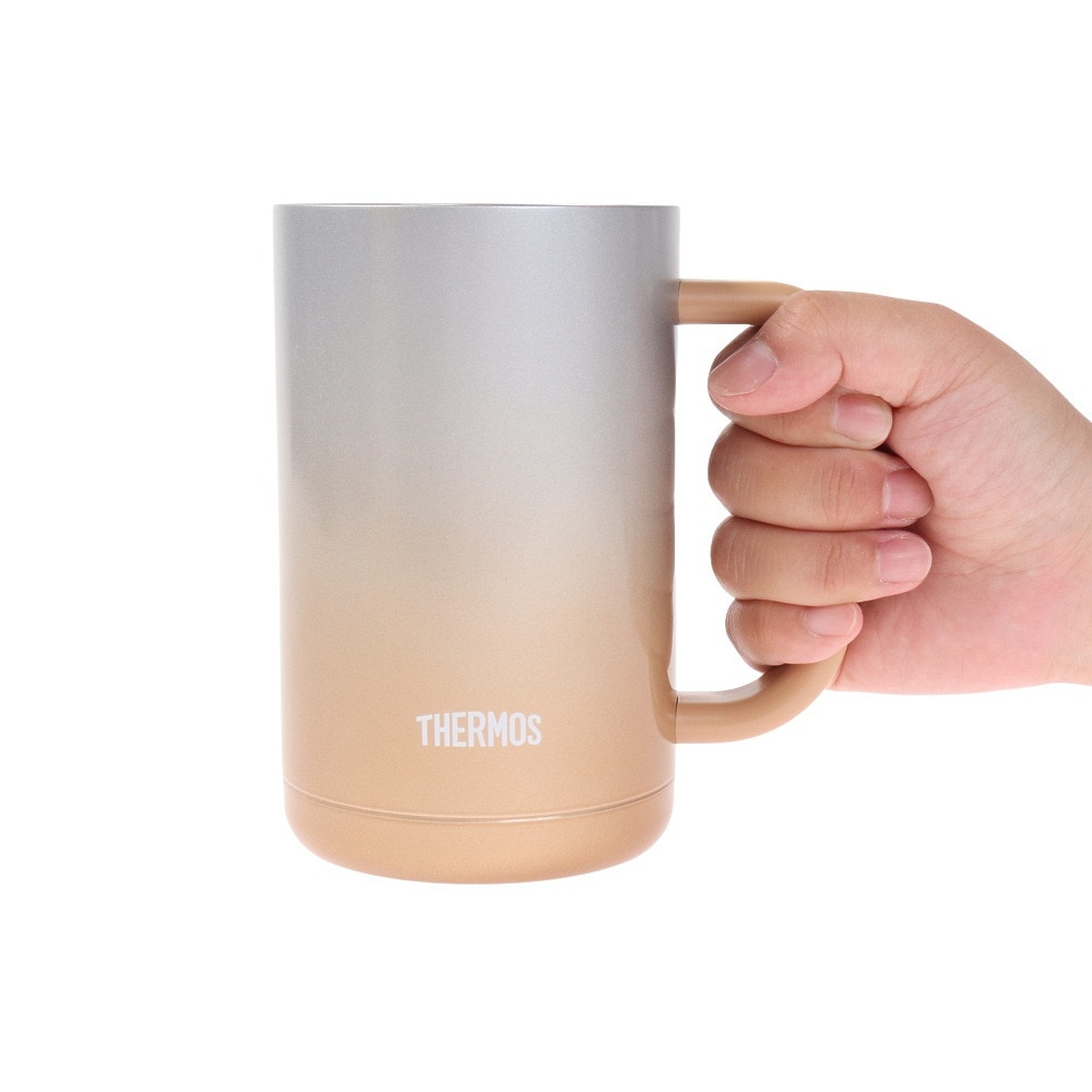 サーモス（THERMOS） ジョッキ 保冷 保温 ビール 真空断熱ジョッキ スパークリングゴールド JDK-600C SP-GD