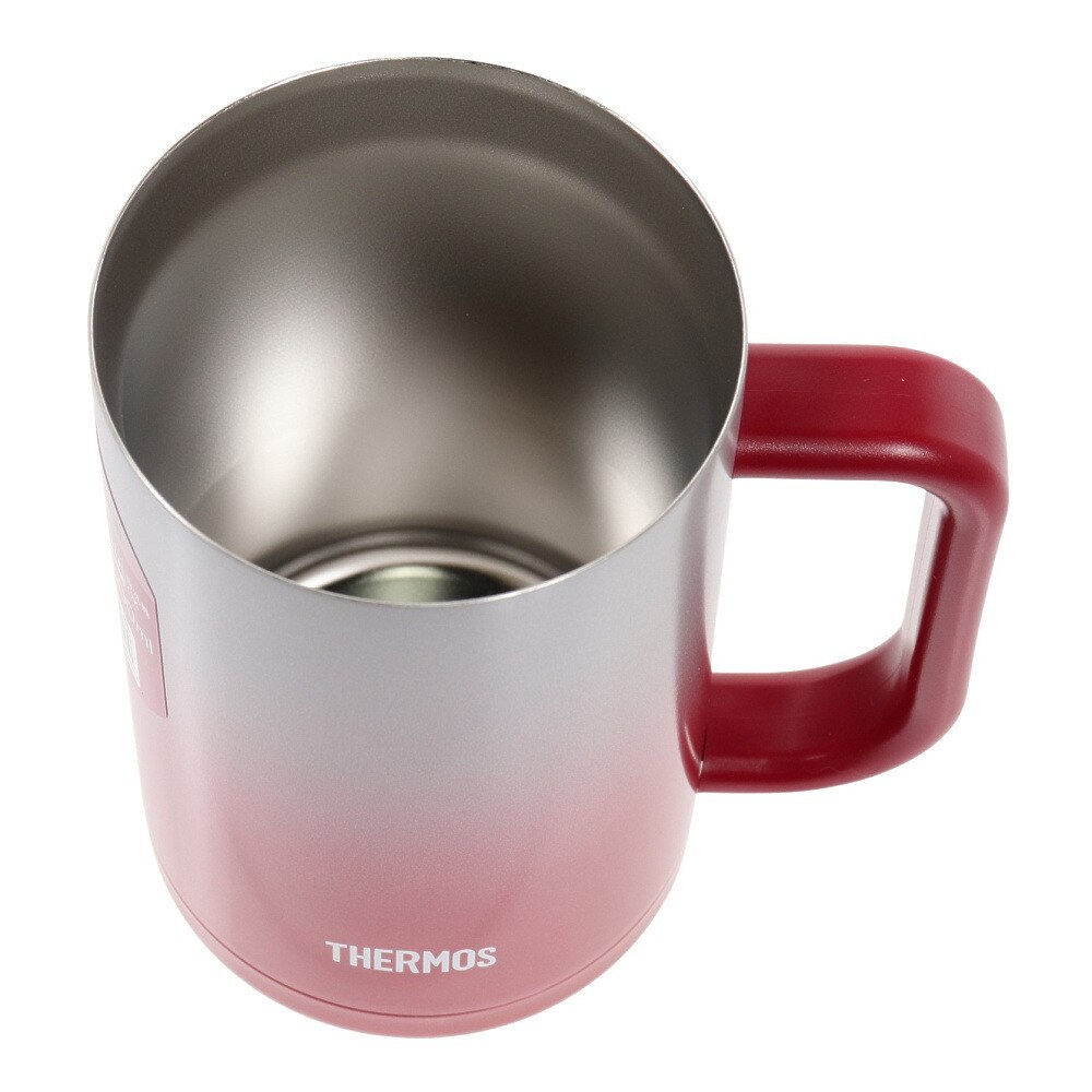 サーモス（THERMOS） 食器 キャンプ アウトドア 真空断熱ジョッキ スパークリングレッド JDK-600C SP-R