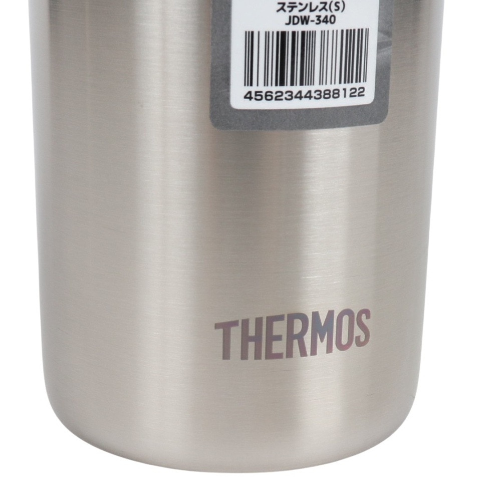 サーモス（THERMOS） タンブラー 保冷 保温 真空断熱タンブラー 340ml シルバー JDW-340 S