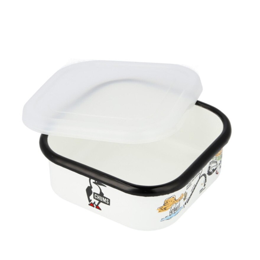 チャムス（CHUMS） 食器 キャンプ アウトドア エナメルコンテナM CH62-2081-Z306