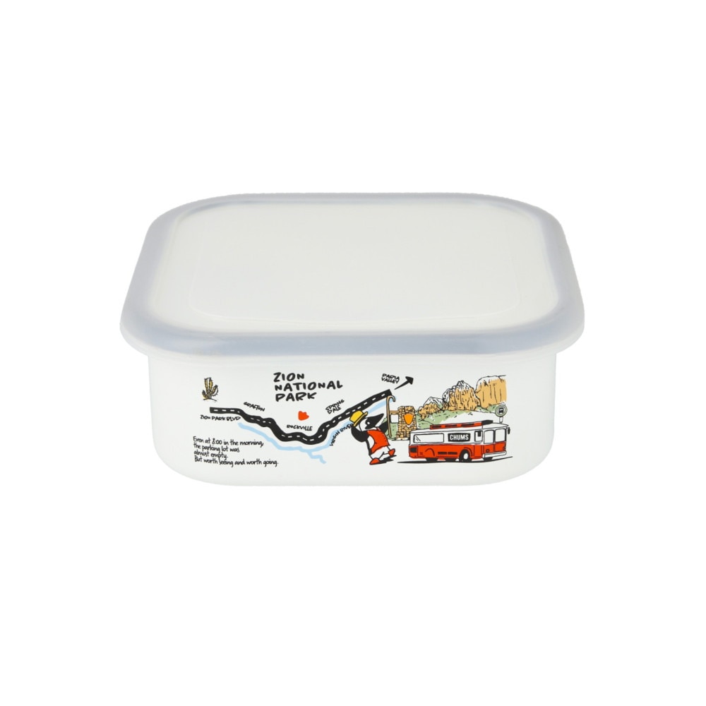 チャムス（CHUMS） 食器 キャンプ アウトドア エナメルコンテナL CH62-2082-Z306