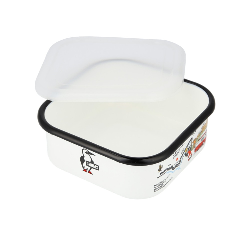 チャムス（CHUMS） 食器 キャンプ アウトドア エナメルコンテナL CH62-2082-Z306