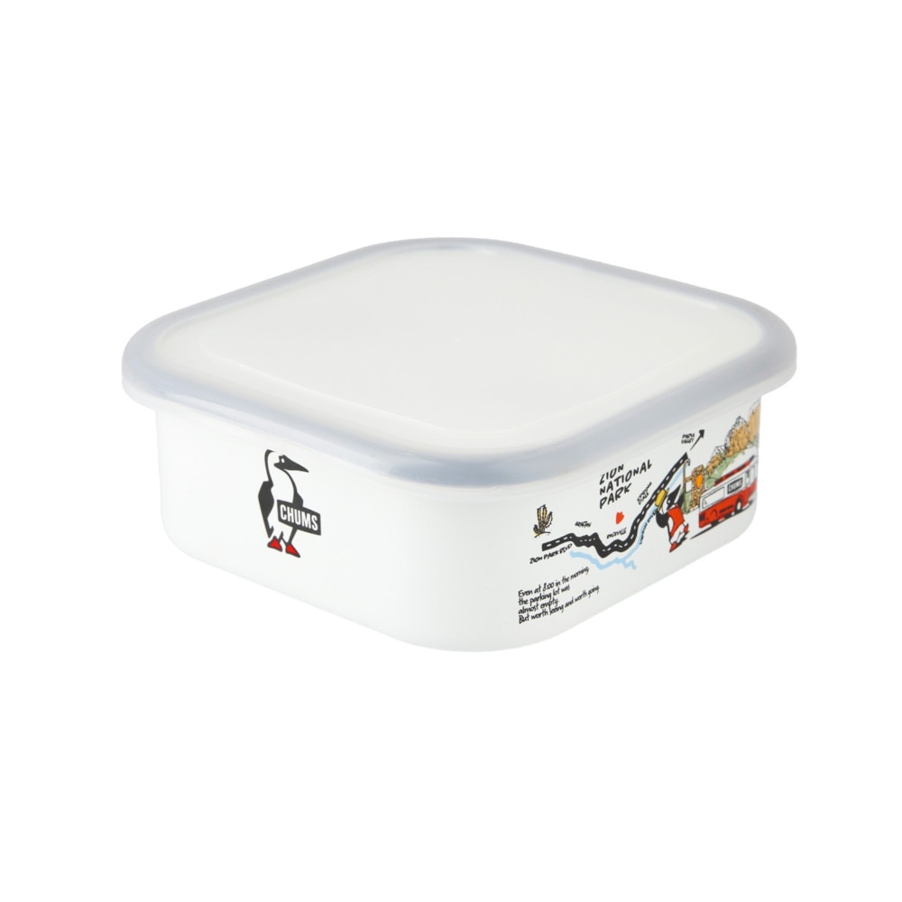 チャムス（CHUMS） 食器 キャンプ アウトドア エナメルコンテナL CH62-2082-Z306