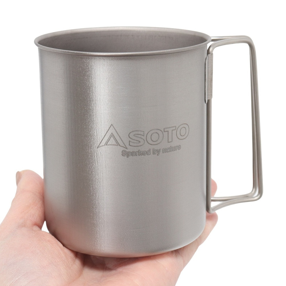 ソト（SOTO） 食器 キャンプ アウトドア チタンマグ 450 53g SOD-532