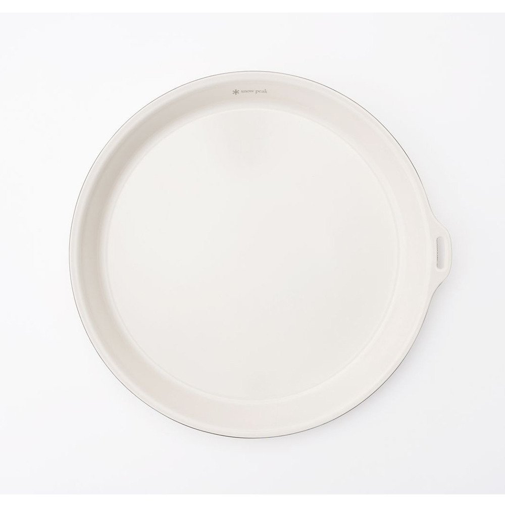 食器 キャンプ アウトドア ホーロープレート 260 アイボリー LF-063-IV 2