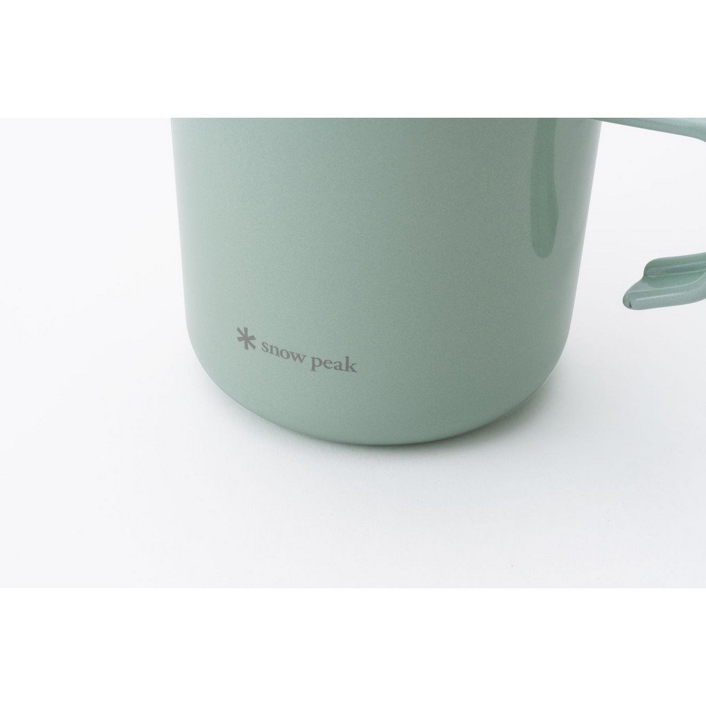 【雪峰祭2026春限定】食器 キャンプ アウトドア ホーローマグ360 ペールグリーン LF-060-PG お一人様一点まで 3