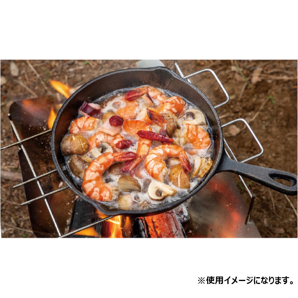 モンターナ（Montagna） ポータブル焚火&グリル HAC2756 アウトドア キャンプ BBQ バーベキューコンロ 折りたたみ コンパクト 軽量