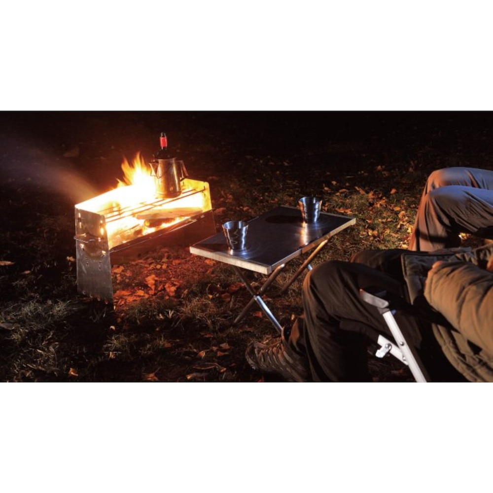 ユニフレーム（UNIFLAME） キャンプ 焚火台 テーブル トートバッグ 焚き火ベースsolo エントリーセット(2022年数量限定生産) 769973