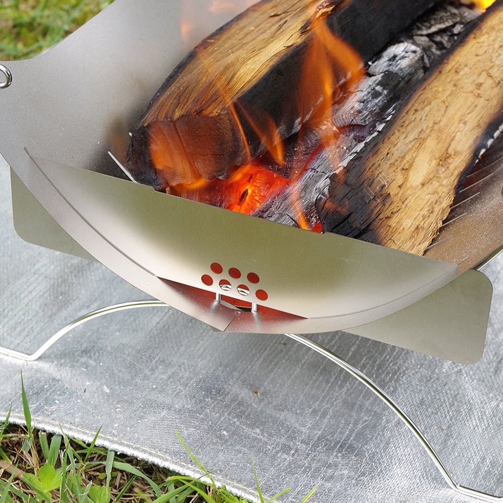 belmont ベルモント tabi 焚火台 使用レビュー】ベルモント「焚き火台