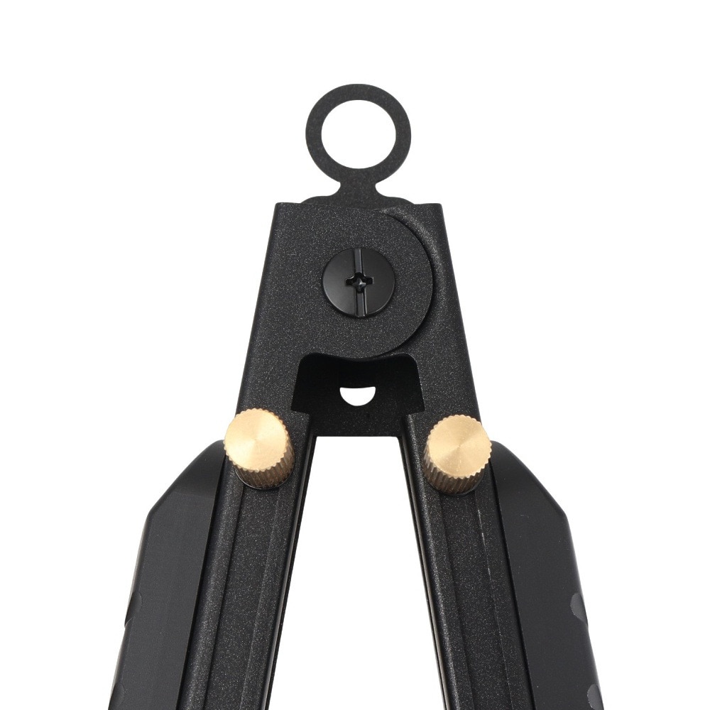 ゼンキャンプス（ZENCamps） 焚き火 キャンプ 火バサミ兼トング BLACK LK-YH43-U40B