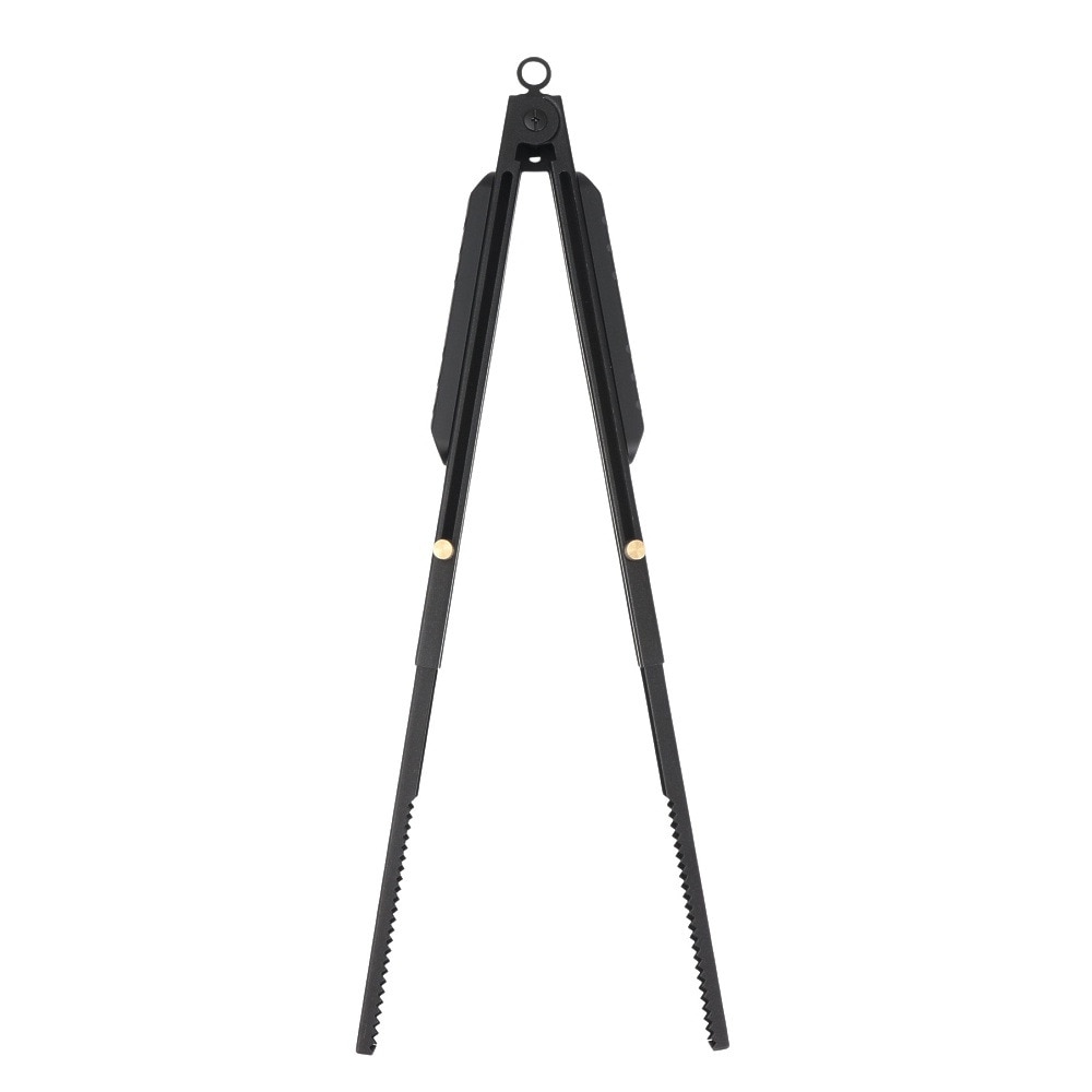 ゼンキャンプス（ZENCamps） 焚き火 キャンプ 火バサミ兼トング BLACK LK-YH43-U40B
