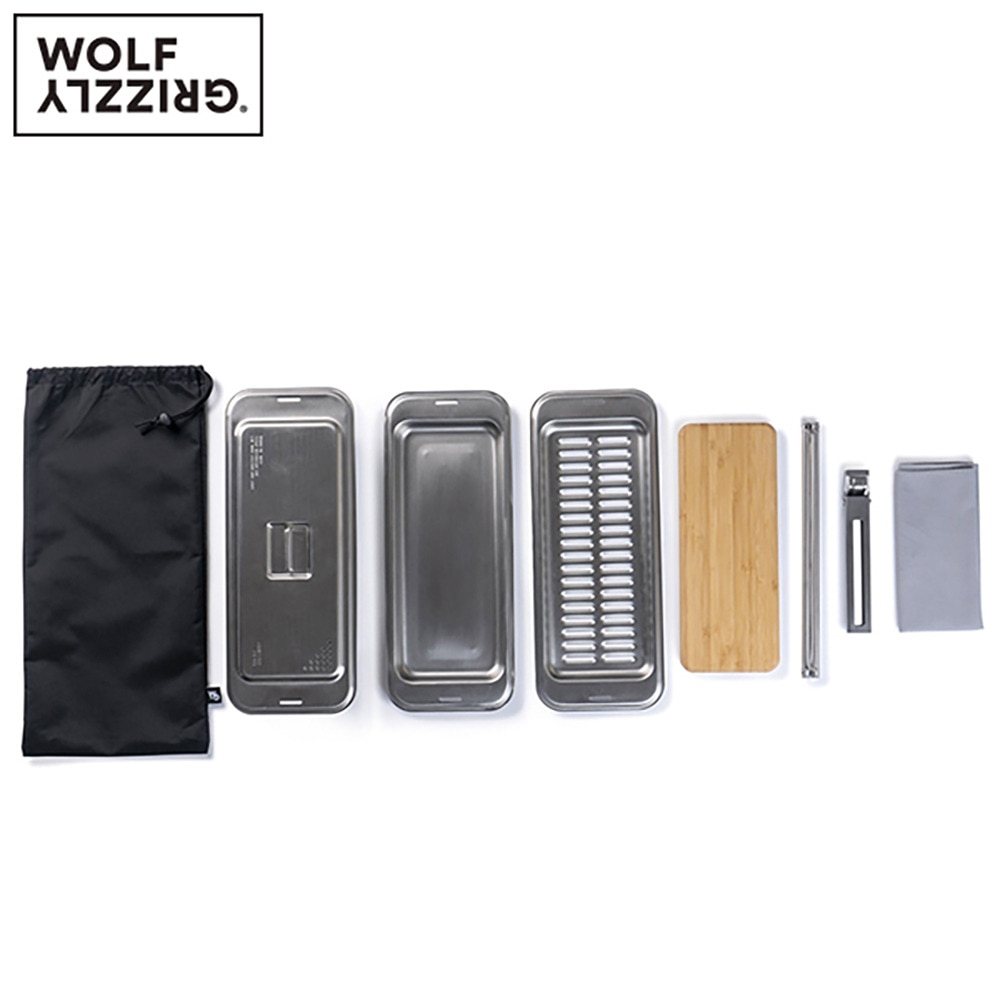 ウルフ&グリズリー（WOLF AND GRIZZLY） 焚き火 キャンプ用品 クックセット 20330003000000