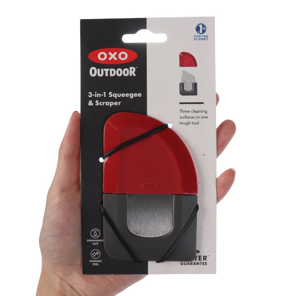 OXO Outdoor 3-in-1 Squeegee and Scraper