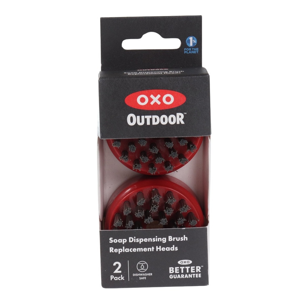 OXO（OXO） ブラシ 交換用 ワンプッシュ クリーニングブラシ リフィル 040170001231 キッチン アウトドア キャンプ