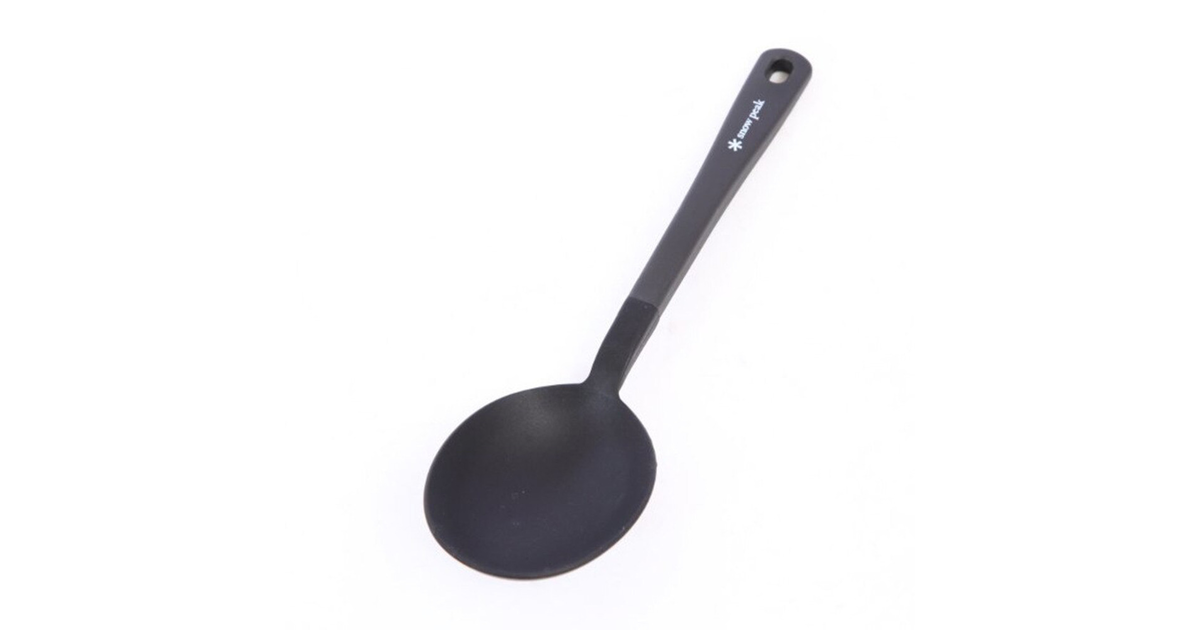 シリコーンキッチンスプーン Silicon Kitchen Spoon Cs 381 キャンプ バーベキュー 調理器具 スノーピーク エルブレス