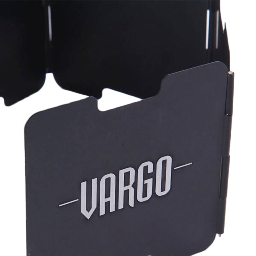 バーゴ（VARGO） アルミニウムウインドスクリーン ブラック T-422 ストーブ 風防 風よけ