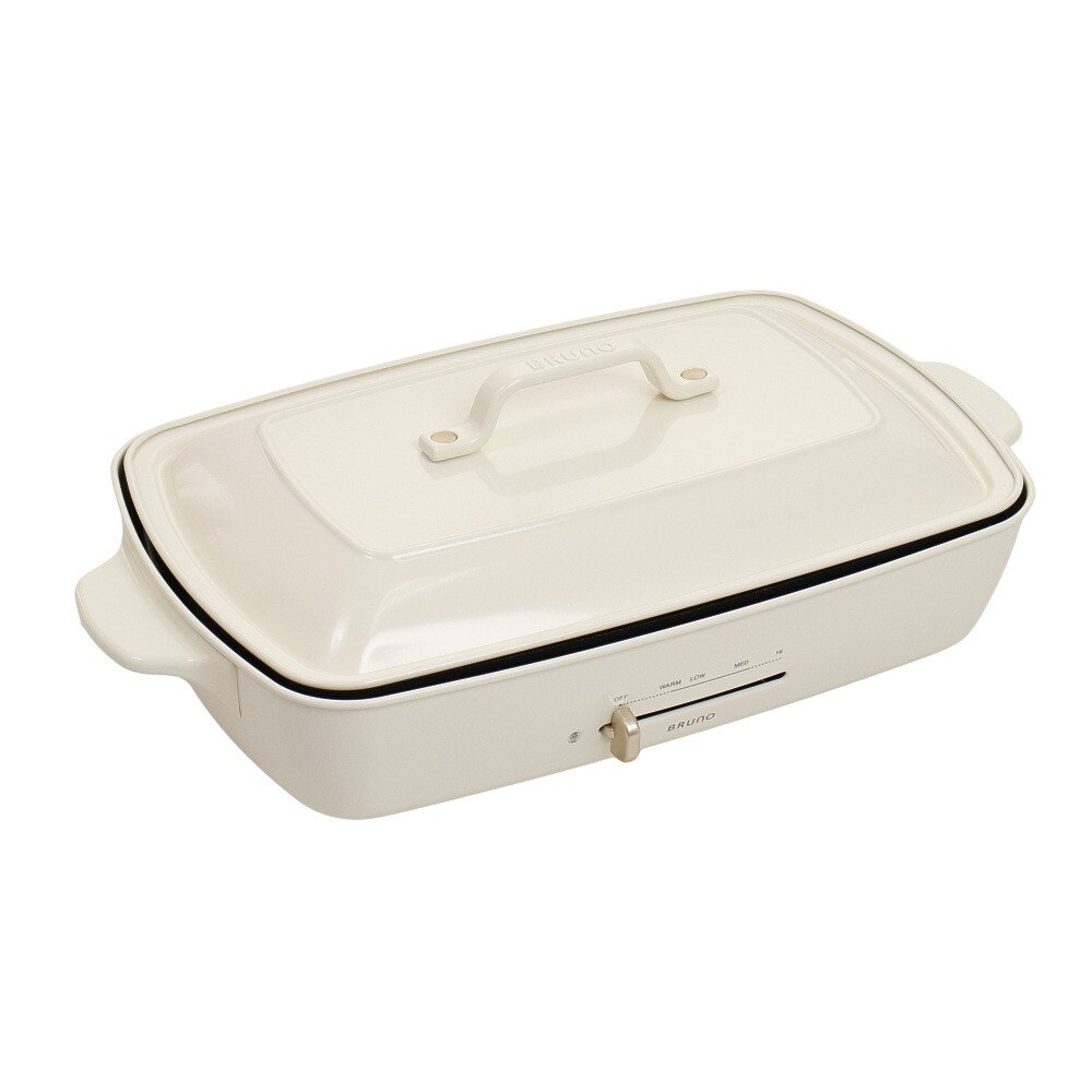  キャンプ アウトドア 調理器具 ホットプレートグランデサイズ ホワイト 7760274