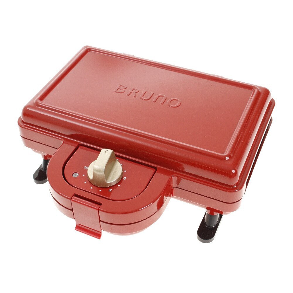  キャンプ アウトドア 調理器具 ホットサンドメーカー ダブル レッド 7760447