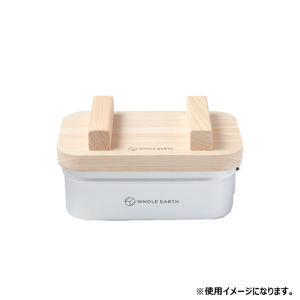 ホールアース（Whole Earth） 釜蓋 HINOKI GETA LID ヒノキゲタ リッド WE2MDJ29 ひのき 抗菌 メスティン キャンプ アウトドア