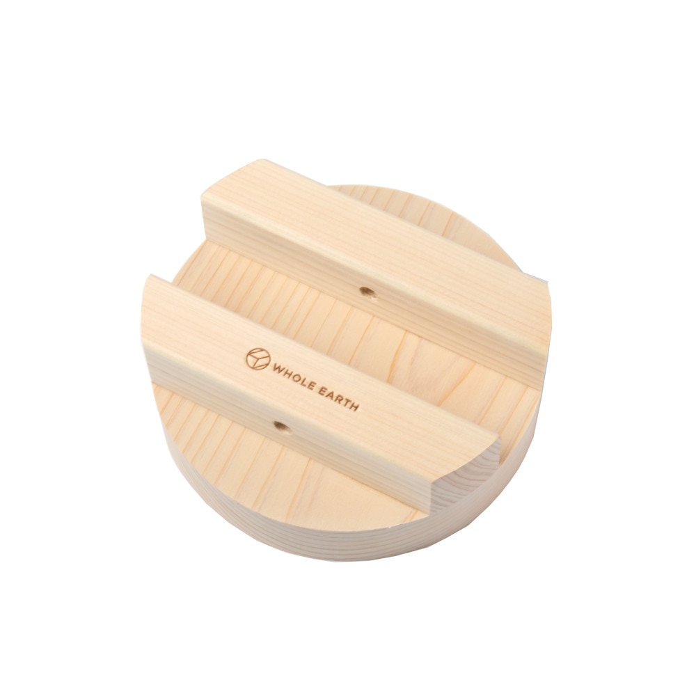 ホールアース（Whole Earth） 釜蓋 HINOKI POT LID ヒノキ ポット リッド WE2MDJ30 ひのき 抗菌 シェラカップ キャンプ アウトドア