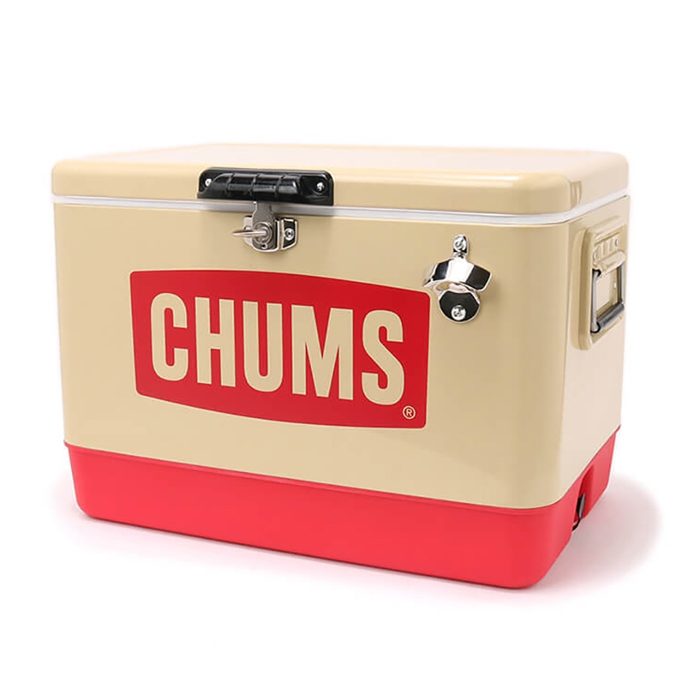チャムス（CHUMS） スチール クーラーボックス 54L CH62-1802-B001 ベージュ