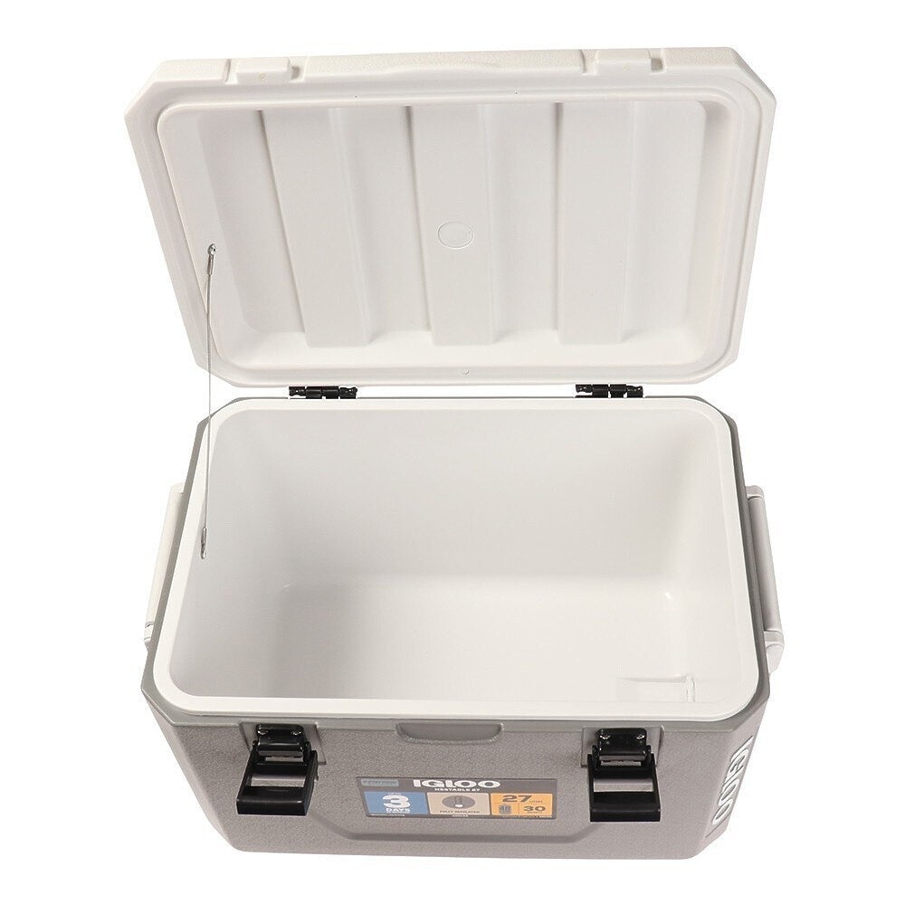 イグルー（igloo） クーラーボックス アイスボックス 27L 保冷 ネスティングクーラー 150386 グレー 防災