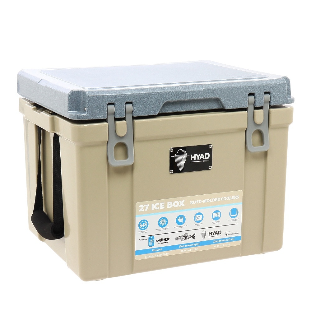 オレゴニアンキャンパー（Oregonian Camper） クーラーボックス アイスボックス 25.6L 保冷 中型 HYAD COOLER 27R HDC-005CPCN