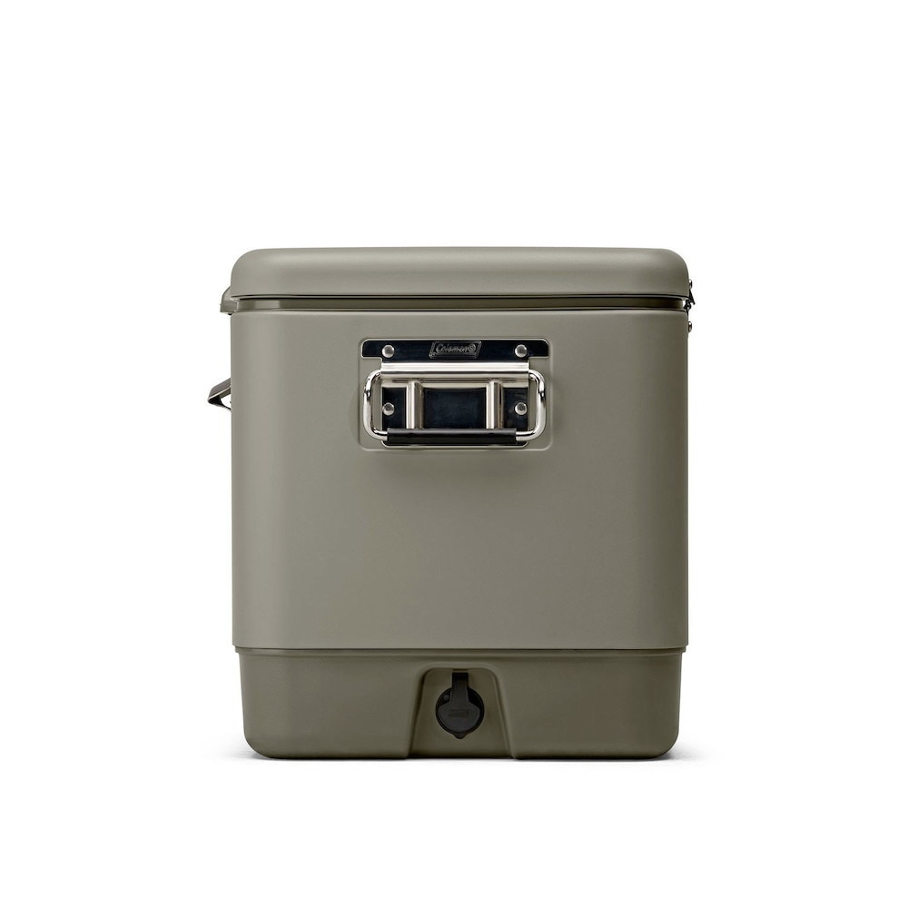 コールマン（Coleman） クーラーボックス 51L 保冷 54QT スチールベルトR クーラー セージ 2159598