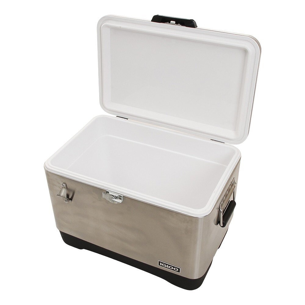 イグルー（igloo） クーラーボックス 保冷 51L レガシー54 シルバー 150075 アウトドア キャンプ レジャー