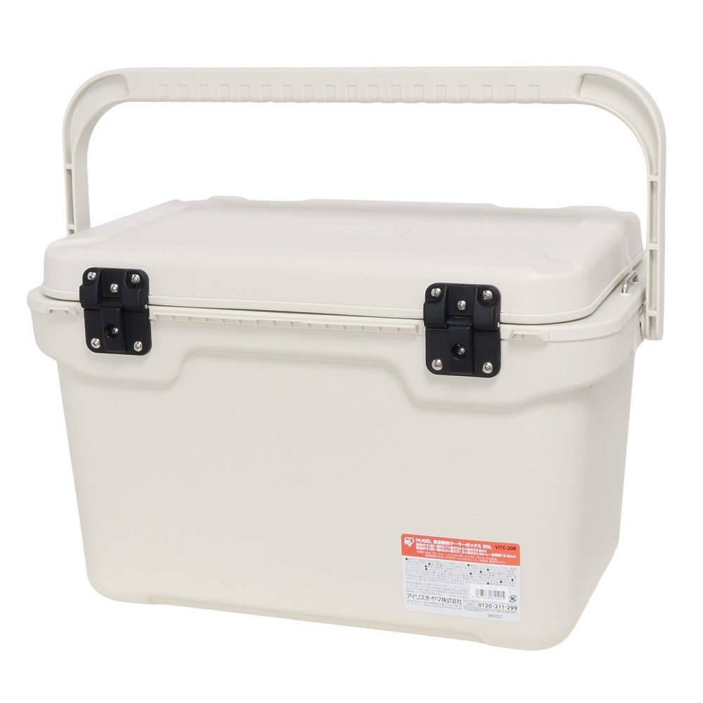 ヒューゲル（HUGEL） 真空断熱クーラーボックス 20L VITC-20R ベージュ