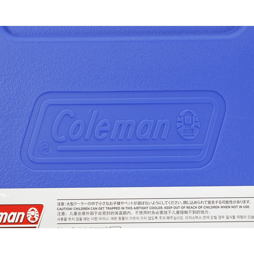 コールマン（Coleman） ホイールクーラー60QT ブルーホワイト 56L 2000027863 クーラーボックス キャンプ BBQ バーベキュー アウトドア