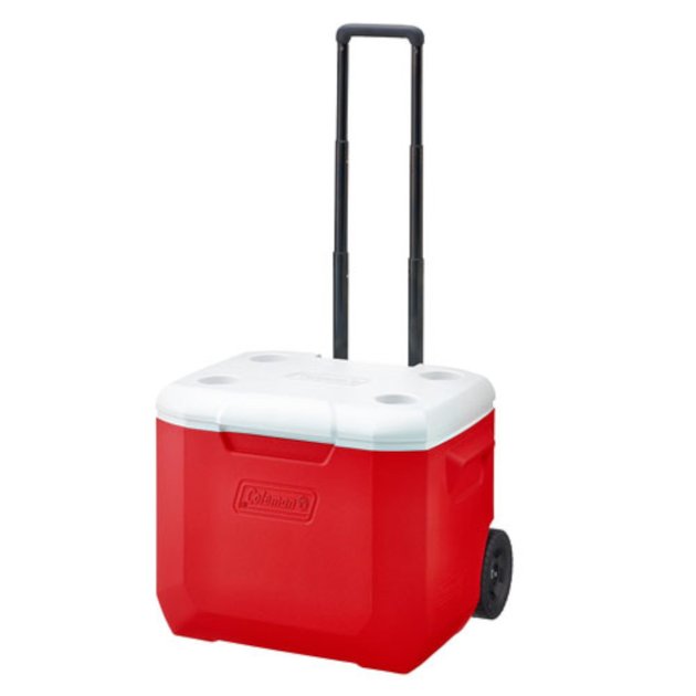 コールマン（Coleman） ホイールクーラー60QT レッドホワイト 56L 