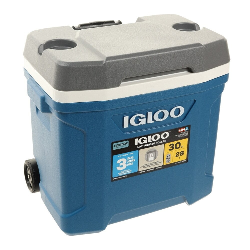 イグルー（igloo） ラティテュード 30QT ローラー 34658 クーラーボックス 28.5L キャスター付き 中型 レジャー 保冷